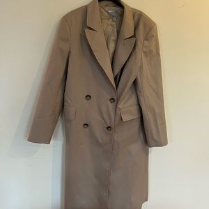 Tan trenchcoat